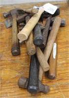 Group of hammers, mallets, hatchets, etc