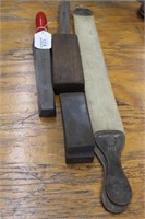 Sharpening Stones and Strap