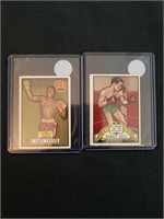 1951 Topps Boxing Cards James Carter and Barney