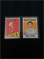 1971-72 Topps Dan Issel Rookie Card and Dave
