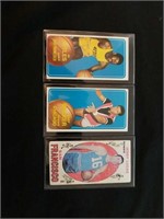3 basketball cards Al Attles, Chet Walker, and