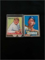 Babe Ruth and Mickey Mantle reprints