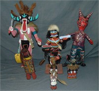 Native American Kachina & Doll Lot