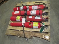 (Qty - 8) Fire Extinguishers-