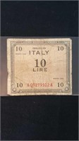 1944 WWII allied currency