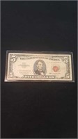 1963 $5 c star note