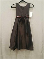 Perfectly Dressed Brown Dress- Girls Size 14
