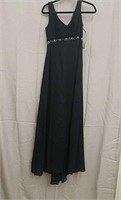 Michael Angalo Size 4 Black Dress