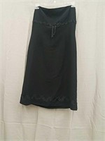 Liz Claiborne Size 14 Black Strapless Dress
