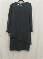 Patra Size 8 Black Dress