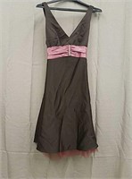 Jump Brown & Pink Dress- Size 5/6