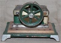 early Weeden electric motor, part of base replaced