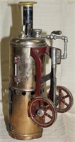 WEEDEN dry fuel fired scale model steam engine,