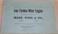 Iron Turbine Wind Engine Mfg. for Mast, Foos & Co.