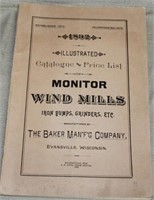 1892 Monitor Windmill, Iron Pumps & Grinders
