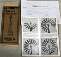 packet of Aermotor material, includes 1919