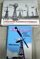 2 books, "A Field Guide to American Windmills" by