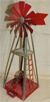 scale model windmill 20.75"H w/operable water pump