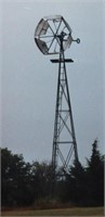 "OZARK" wooden folding windmill, Mfg. by Breyer