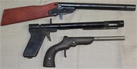Daisy Mfg. Co. Pop gun rifle 14" long, Pop gun