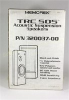 Pair Memorex TRC-505 Acoustic Suspension Spkrs