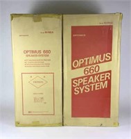 (2) Optimus 660 Speakers, NOS