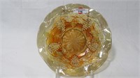 Maker?? marigold 8 1/2" Vintage bowl. Radium