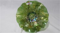 Mburg 9" radium green Blackberry Wreath bowl