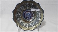 Fenton 6" blue Persian Medallion plate