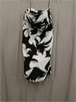 Merona Size 12 Black & White Dress