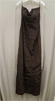 Currie Bonner Size 8 Brown Strapless Dress