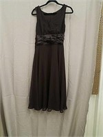 Connected Brown Flowy Dress
