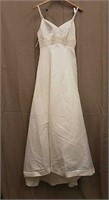 Sequin Top Wedding Dress- Belive to be Size 12-14