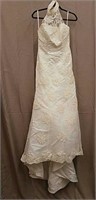 David's Bridal Size 8 Ivory Wedding Dress
