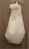 Mori Lee Size 14 Beaded Top Wedding Dress