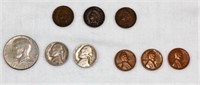 Misc Lot of US Coins 3-Indian Head Pennies +++