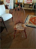 Antique Rush bottom chair