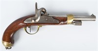 FRENCH MODEL 1822/42 PERCUSSION PISTOL