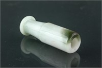 Chinese Green Jadeite Ornament Cigarette Holder