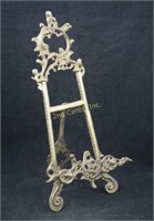 Vintage 16" Brass Table Top Art Easel