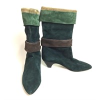 Vero Cuoio Suede Boots Made in Italy size 10
