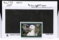 RW73 Federal Duck Stamp 2006 Ross' Goose