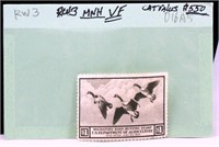 RW3 Federal Duck Stamp 1936 Canadian Geese