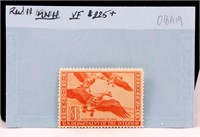 RW11 Federal Duck Stamp 1944 White Fronted Geese
