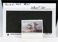 RW62 Federal Duck Stamp 1995 Mallards