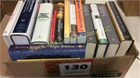 Box of 14 assorted books