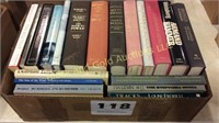 Box of 19 assorted books, several biographies