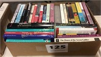 Box of 30 assorted soft cover books