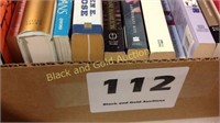 Box lot of 20 books