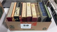 Box Lot of 10 Mostly Heritage Press HB Books